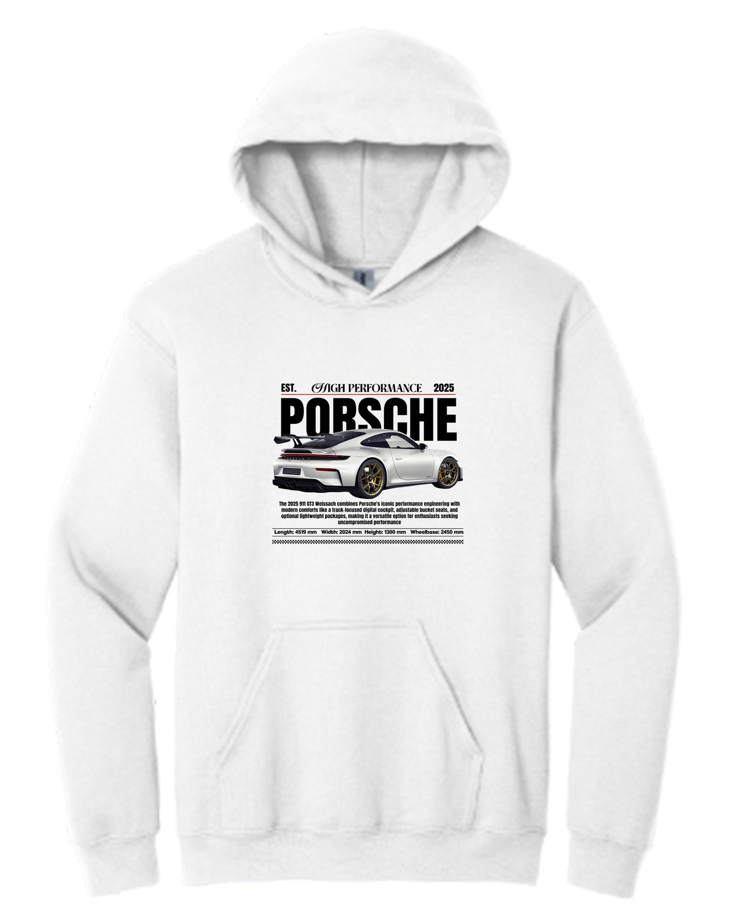 911 2025 Hoodie (Various Colors and Sizes)