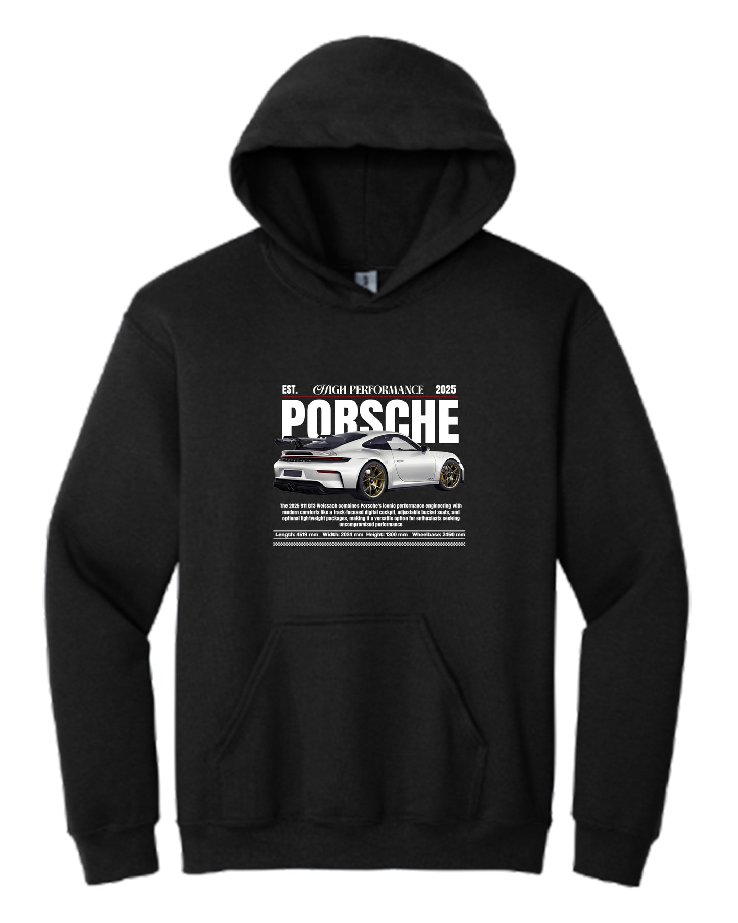 911 2025 V2 Hoodie (Various Colors and Sizes)