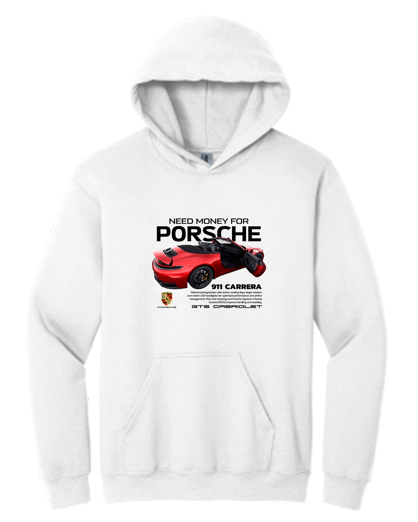 911 Carrera 2 Hoodie (Various Colors and Sizes)