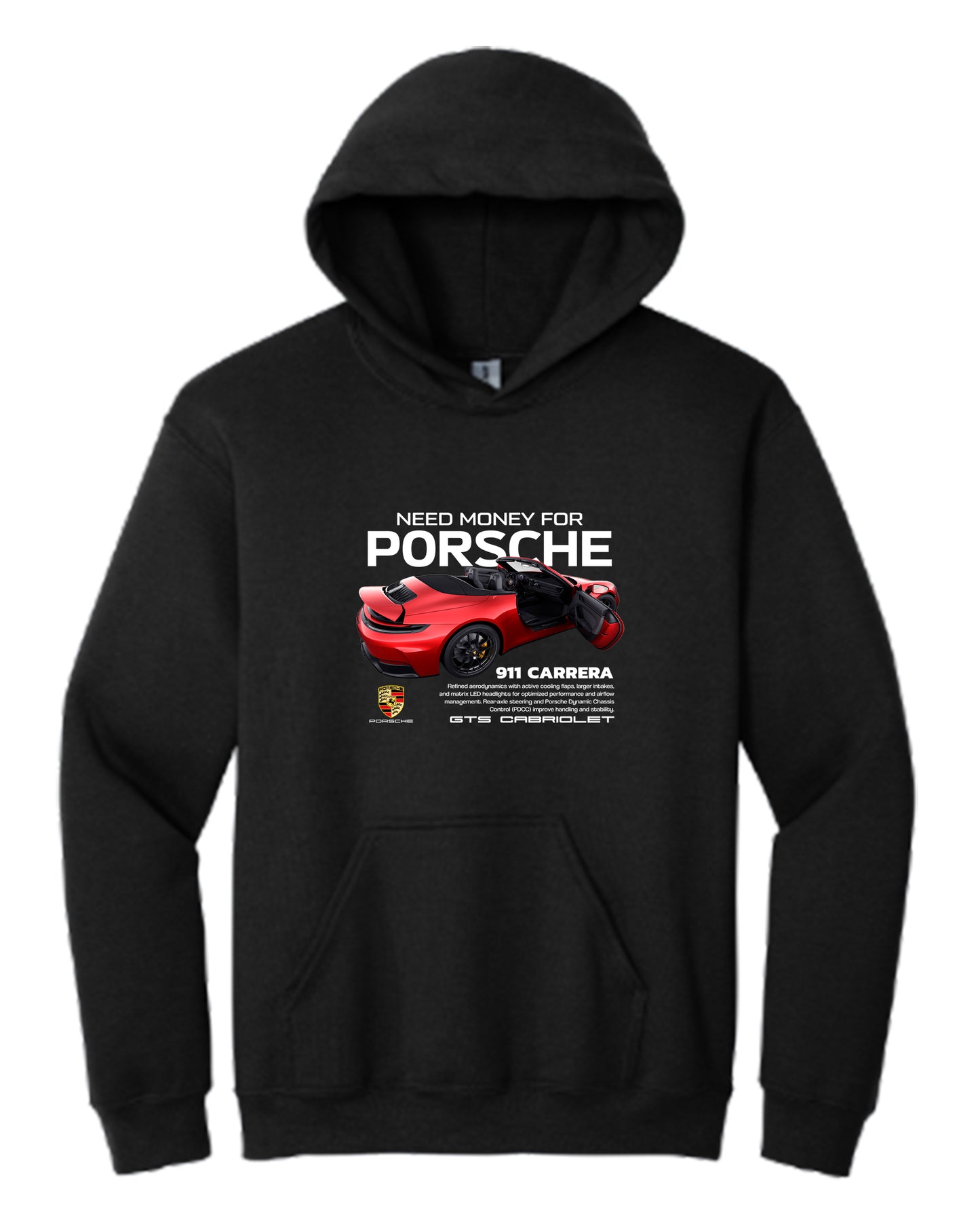 911 Carrera Hoodie (Various Colors and Sizes)