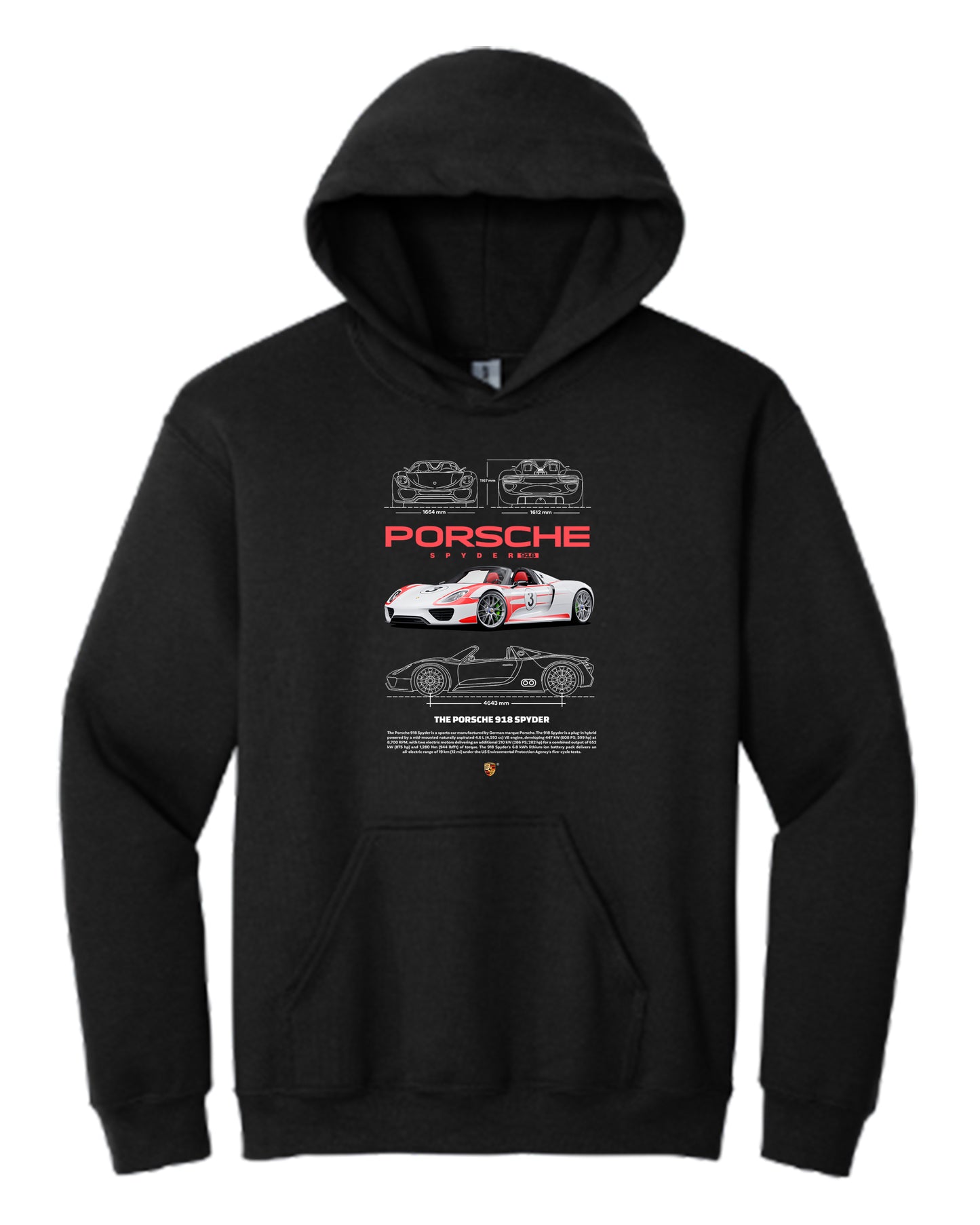 918 Spyder Hoodie (Various Colors and Sizes)