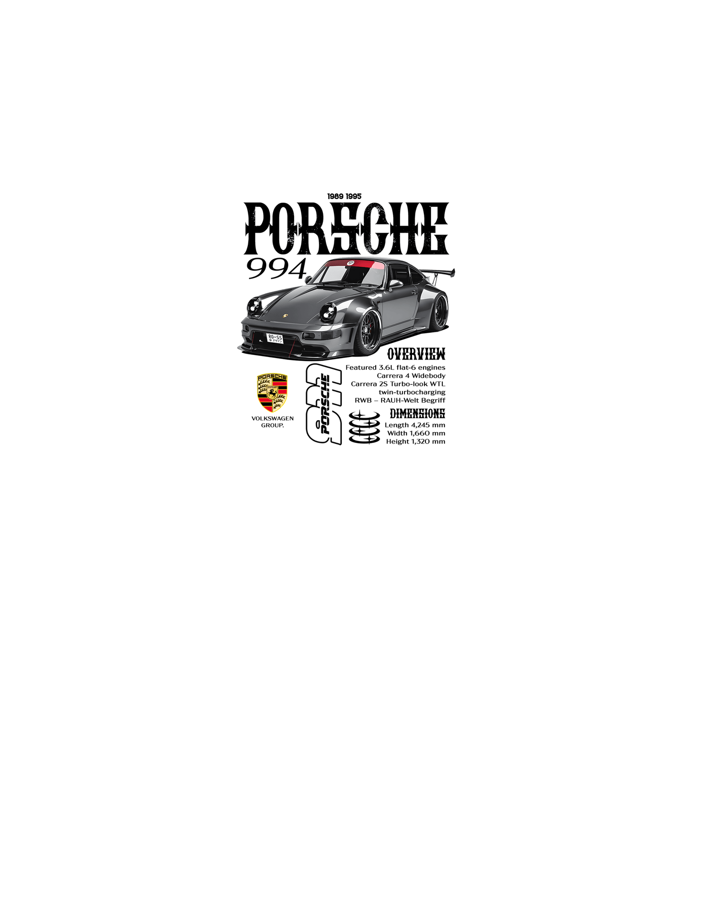 994 T-shirt (Various Colors and Sizes)