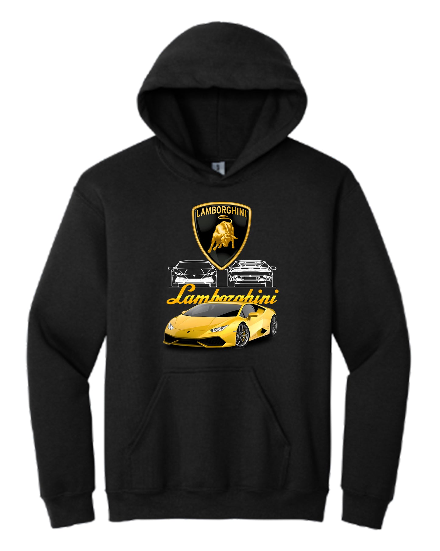 Auto (7) Hoodie (Various Colors and Sizes)
