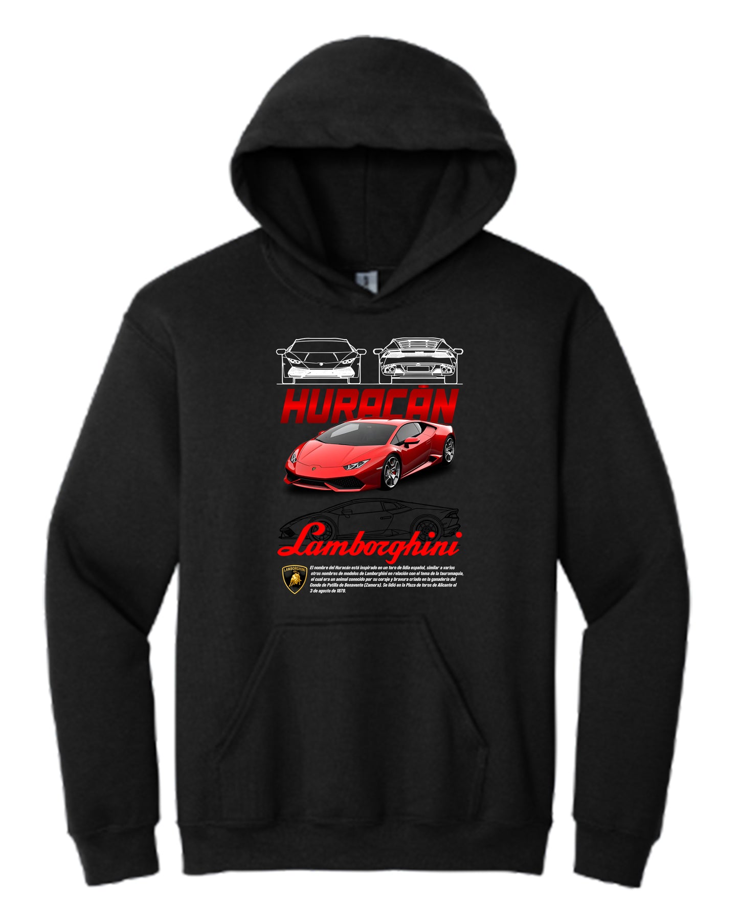 Auto (8) Hoodie (Various Colors and Sizes)