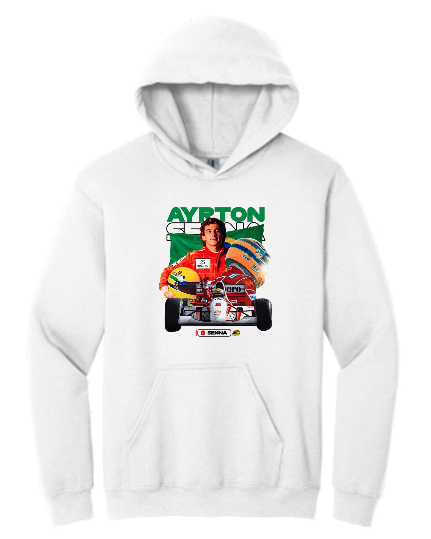 Ayrton S Hoodie (Various Colors and Sizes)