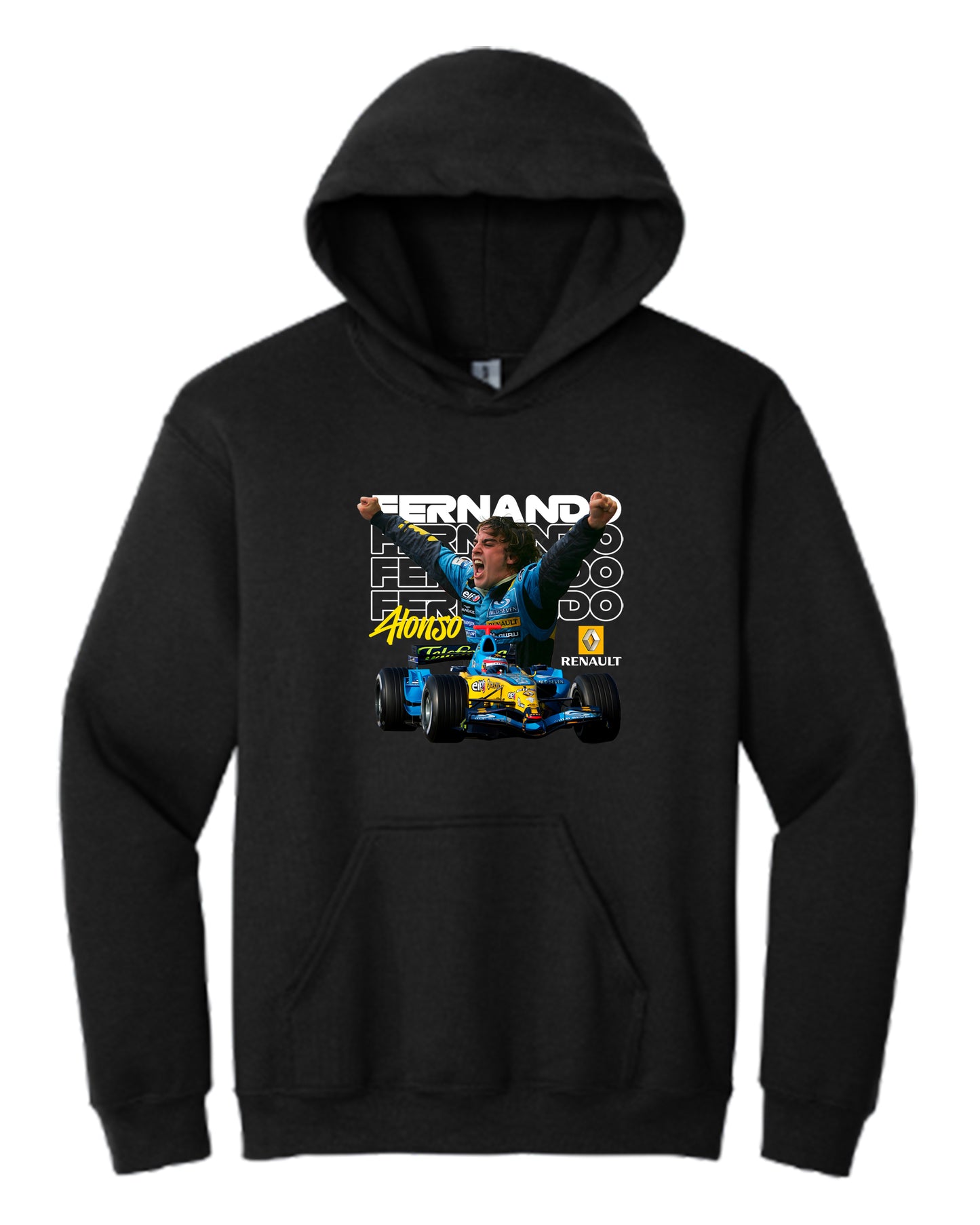 Alonso 2 Hoodie (Various Colors and Sizes)