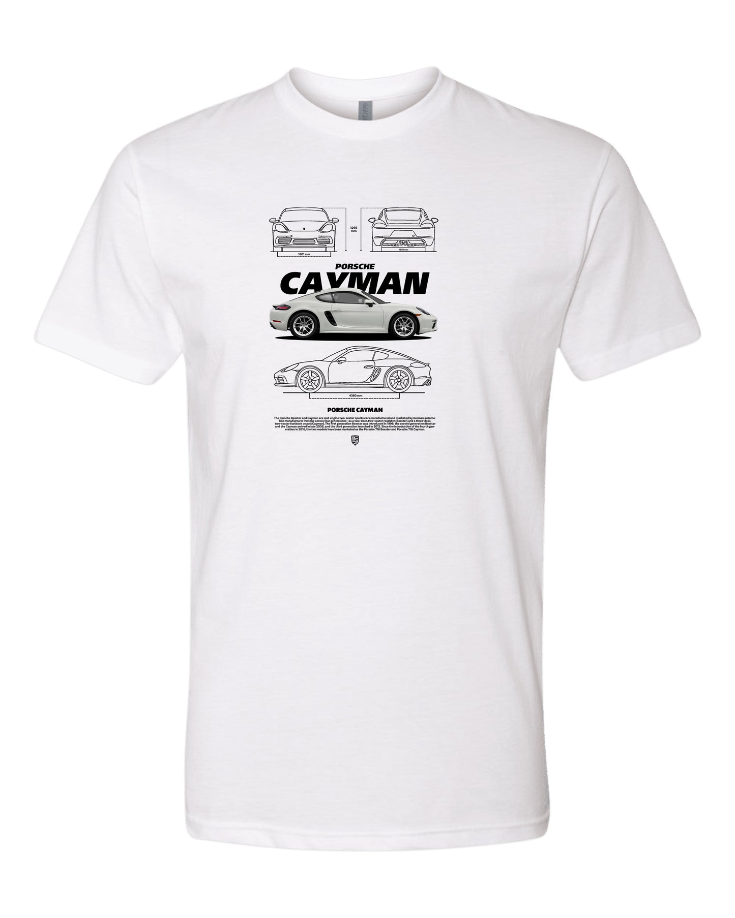 Cayman 1 T-shirt (Various Colors and Sizes)