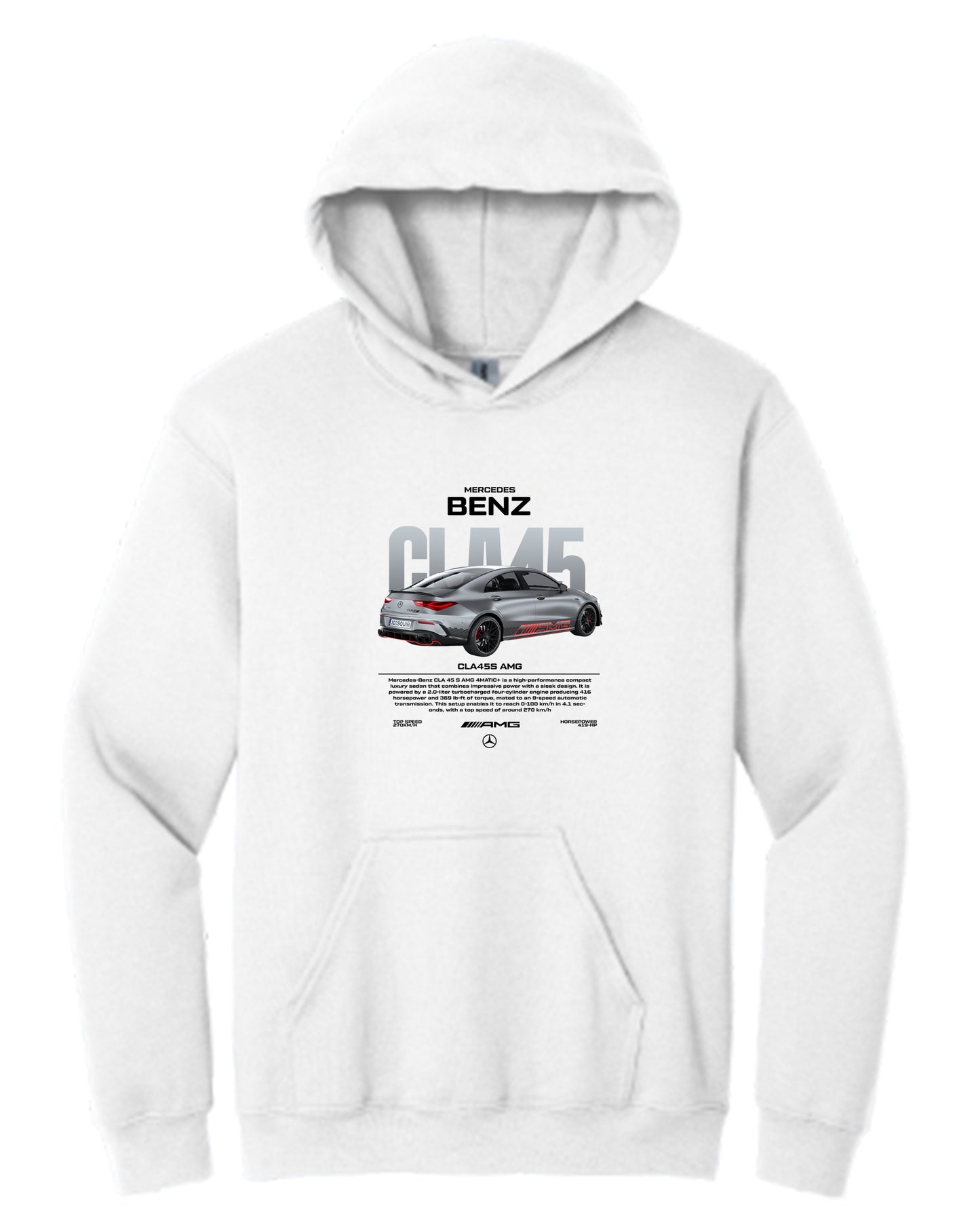 Cla45 Hoodie (Various Colors and Sizes)