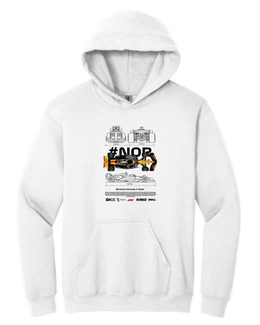 F1 Norris Team 2 Hoodie (Various Colors and Sizes)