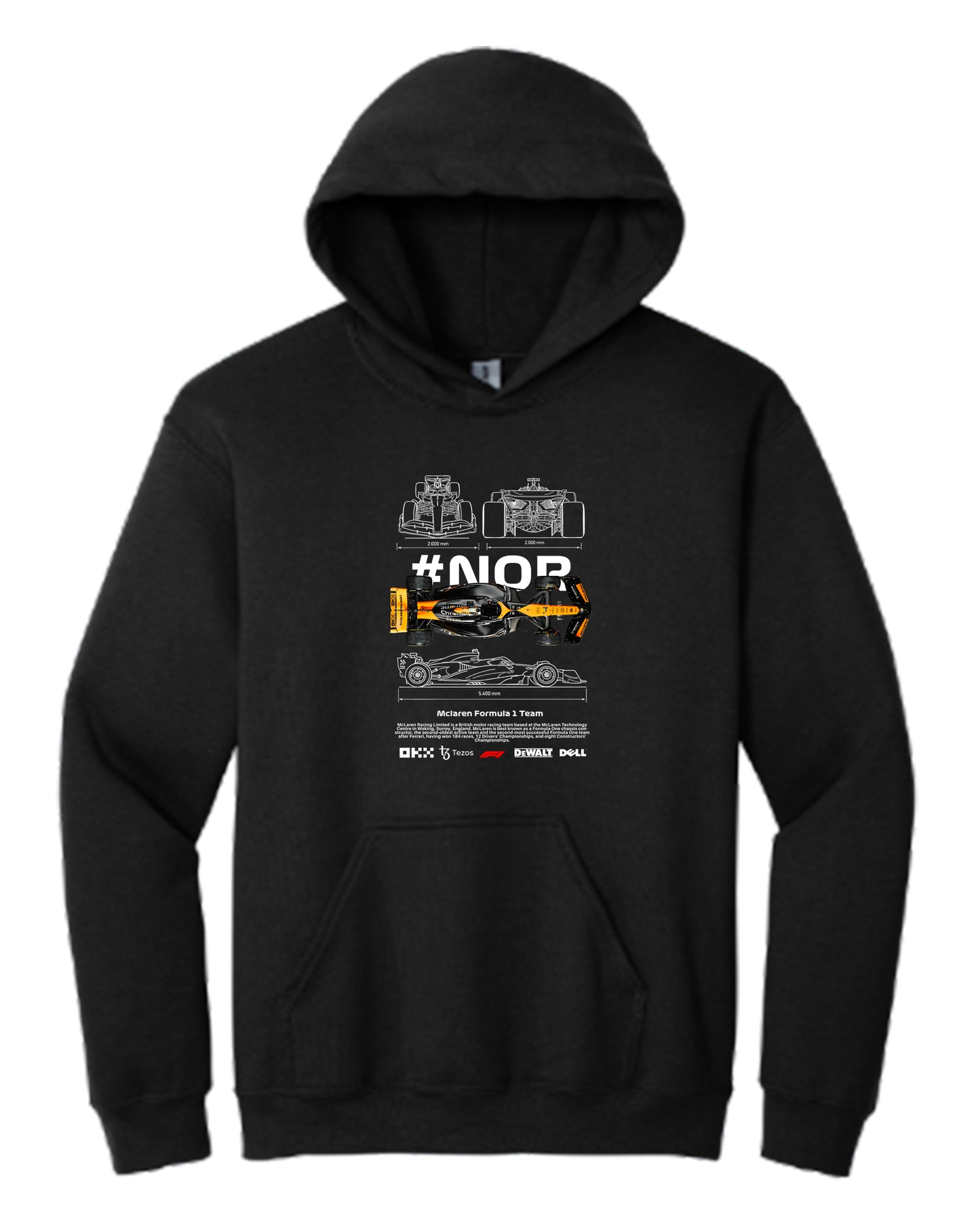 F1 Norris Team Hoodie (Various Colors and Sizes)