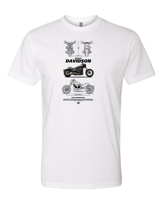 Harley Davidson Fxdr T-shirt (Various Colors and Sizes)