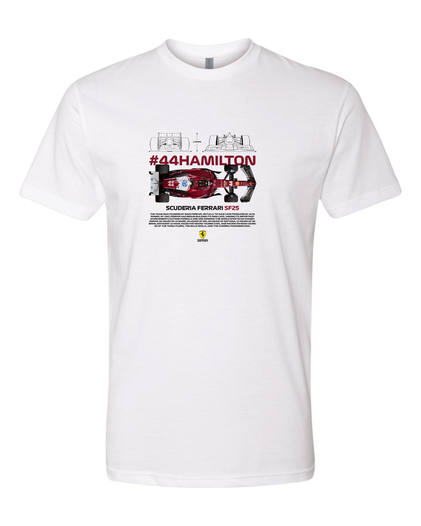 Hamilton Sf25 Bl T-shirt (Various Colors and Sizes)