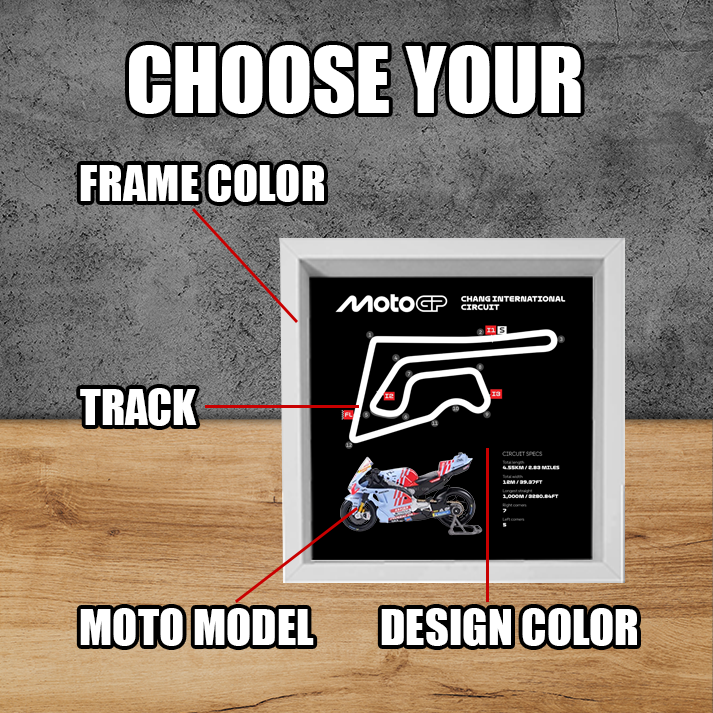 Custom Moto Frame - Choose Your Own Track, Moto Model and Frame