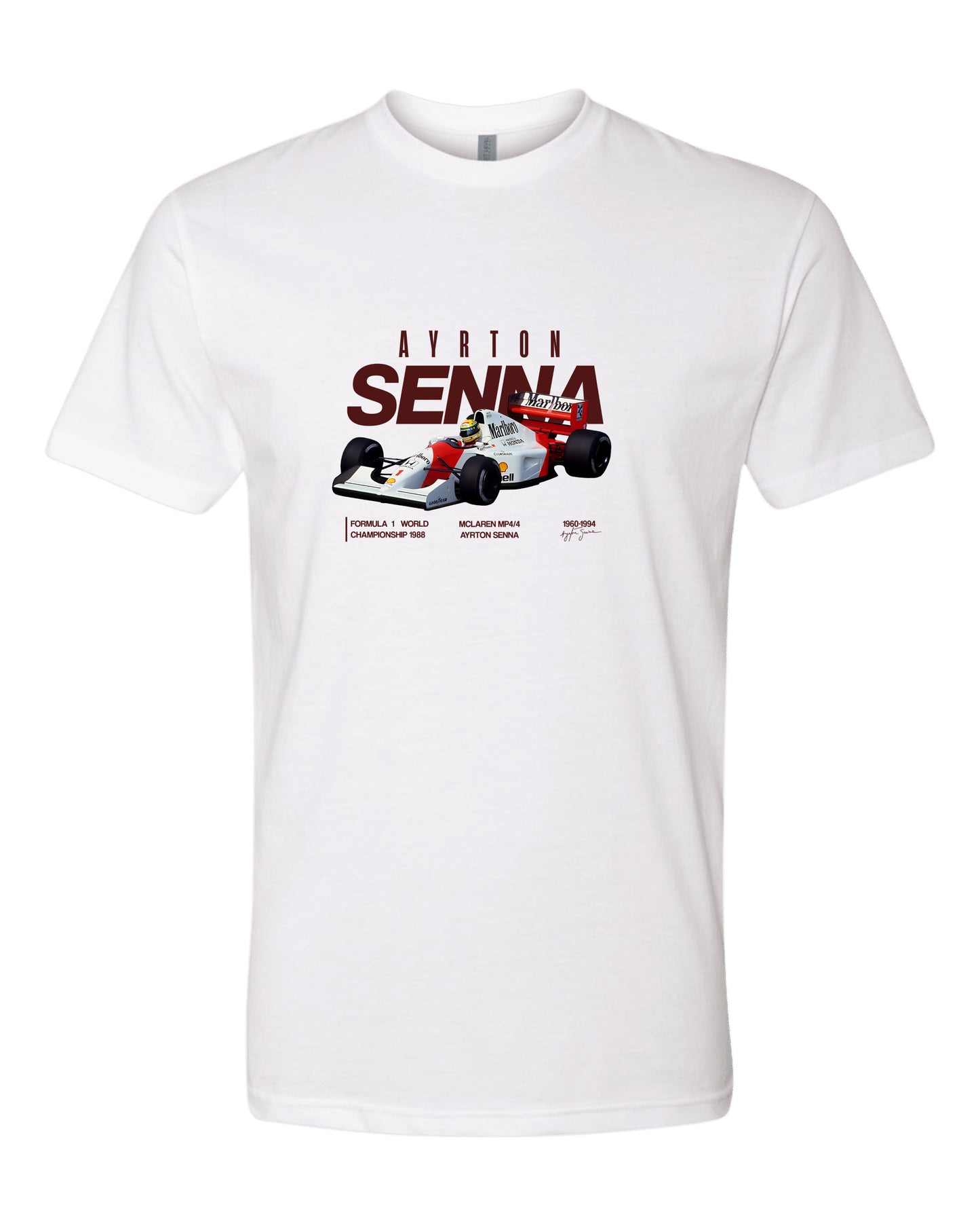 Ayrton T-shirt (Various Colors and Sizes)