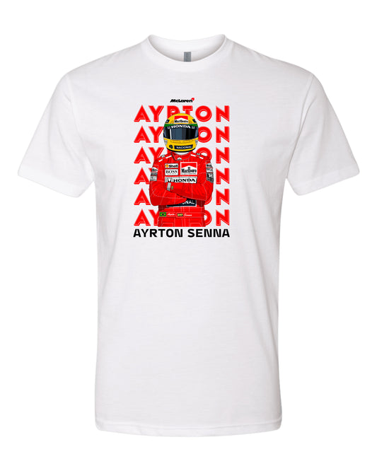 Ayrton Senna 2 T-shirt (Various Colors and Sizes)