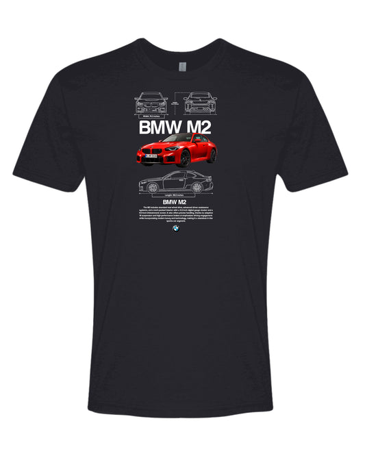 Bmw M2 V2 T-shirt (Various Colors and Sizes)