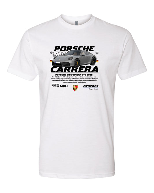 Carrera Gts 2025 T-shirt (Various Colors and Sizes)