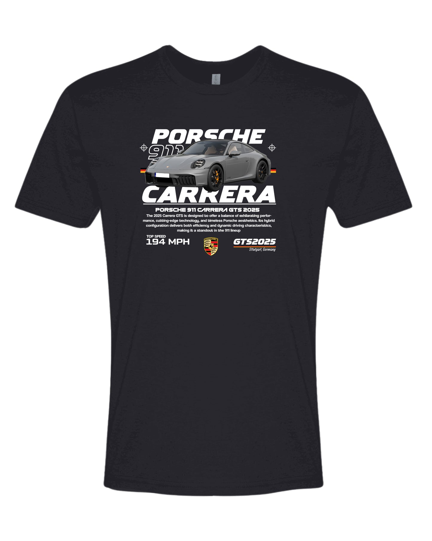 Carrera Gts 2025 2 T-shirt (Various Colors and Sizes)