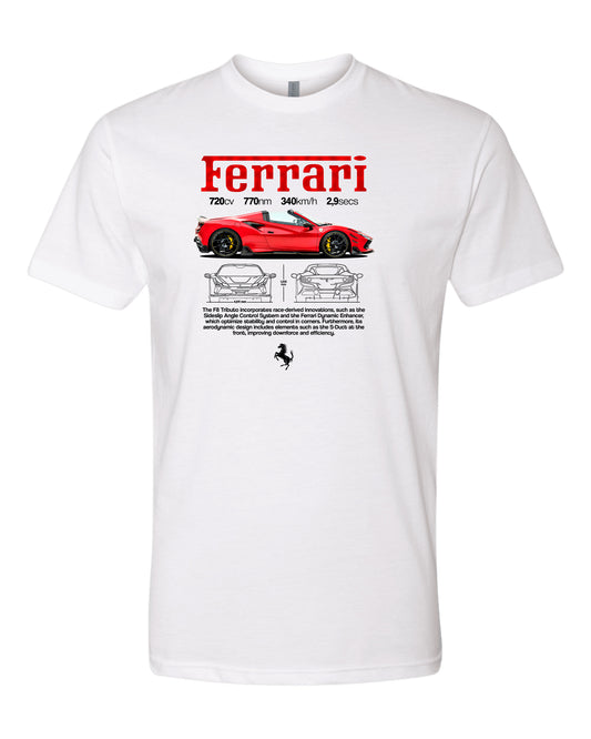 Ferrari 01 T-shirt (Various Colors and Sizes)