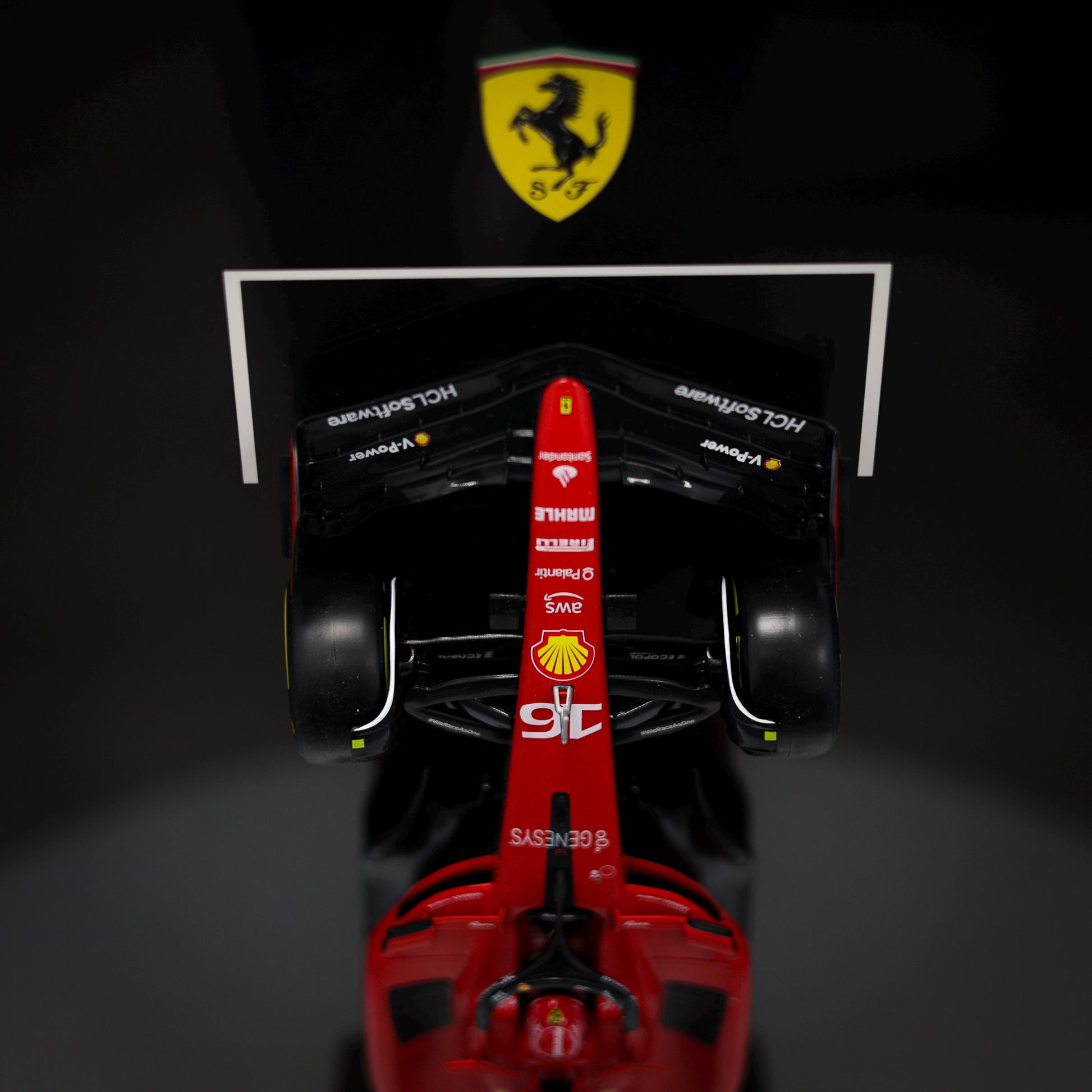 Charles Leclerc F1 - Ferrari - 3D Framed Artwork (XL) – 1:18 Car Model - 40x50cm