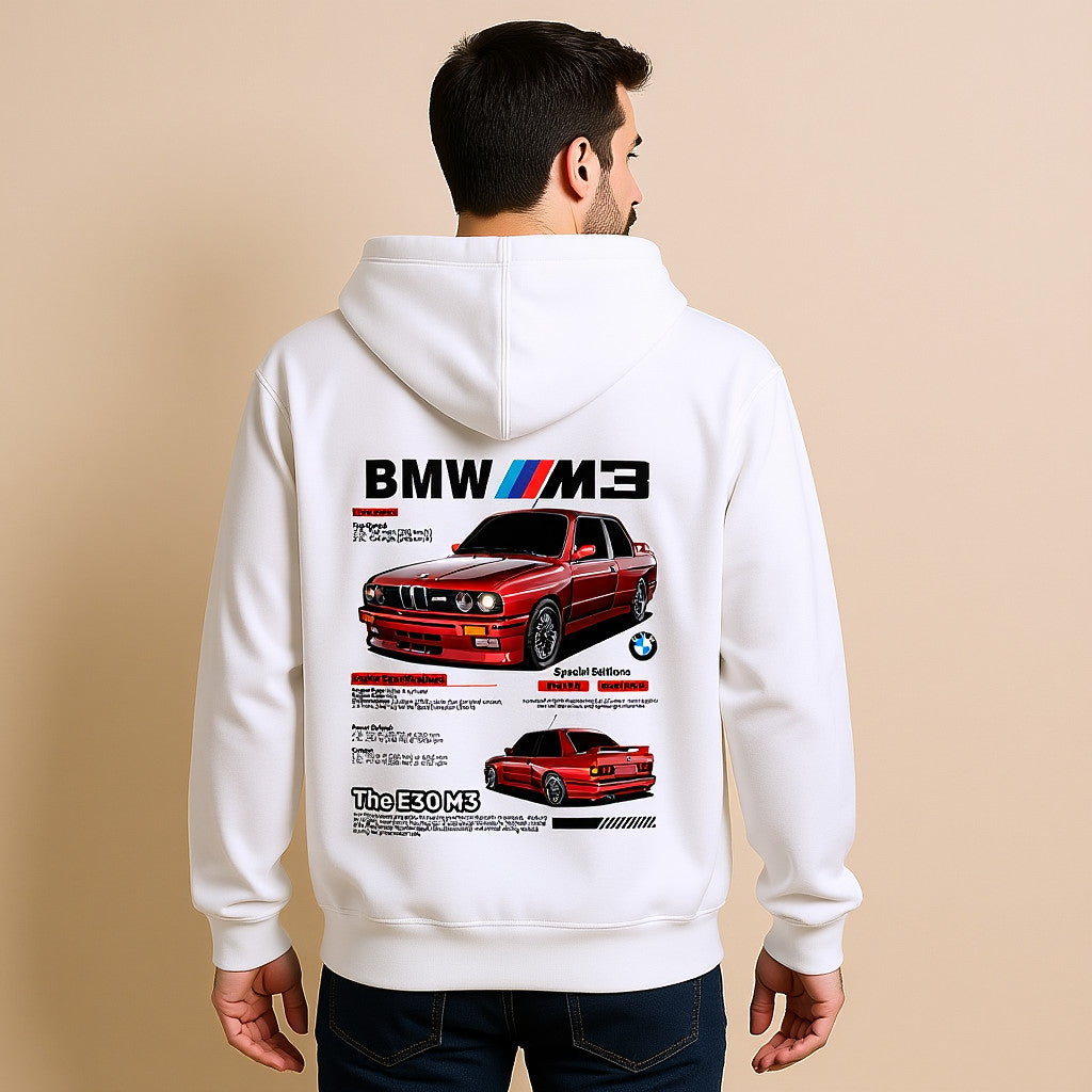 BMW E30 Hoodie – Motorsport Hoodie – Vintage Racing Unisex