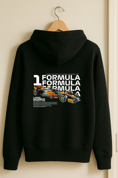 Lando Norris F1 Hoodie – Black Racing Collage | Formula car design